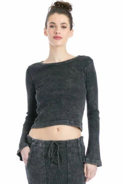 Vintage Bell Sleeve Ribbed T