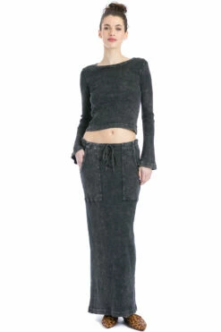 Vintage Bell Sleeve Ribbed T 10 Vintage Bell Sleeve Ribbed T -Outlet Hard Tail Forever Store 172 mineral wash 6 4