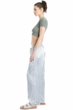 Vintage Short Sleeve Shoulder Panel Crop T 8 Vintage Short Sleeve Shoulder Panel Crop T -Outlet Hard Tail Forever Store 19 gravel 3