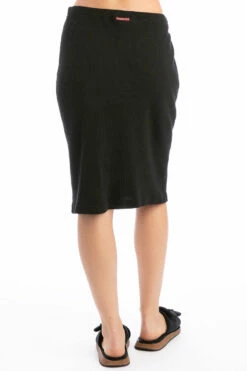 Vintage Thermal Snap Front Skirt -Outlet Hard Tail Forever Store 275 black 6