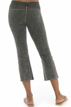 Rolldown Flare Capri 14 Rolldown Flare Capri -Outlet Hard Tail Forever Store 337 mineral wash 6 3