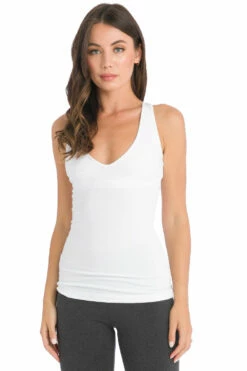 Deep Double V Workout Tank