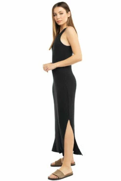 Easy Paloma Ribbed Pullover Dress 8 Easy Paloma Ribbed Pullover Dress -Outlet Hard Tail Forever Store 5x314 black 3