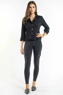 Fleece Blazer 10 Fleece Blazer -Outlet Hard Tail Forever Store DS52.BLK 4