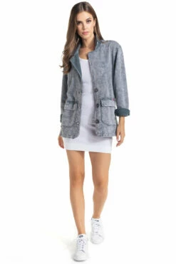 Skinny Mini Dress -Outlet Hard Tail Forever Store T150.WHT 4