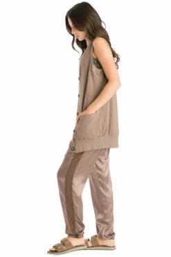 Button-Up Long Vest 9 Button-Up Long Vest -Outlet Hard Tail Forever Store b171 mustang sally 3