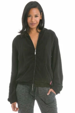 Slouchy Zip Hoodie