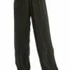 Flat Waist Bemberg Pant -Outlet Hard Tail Forever Store bem27 black 1