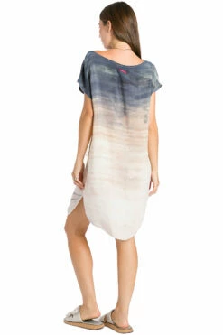 Short Sleeve Shirt Tunic -Outlet Hard Tail Forever Store bem49 rainbow horizon 54 3