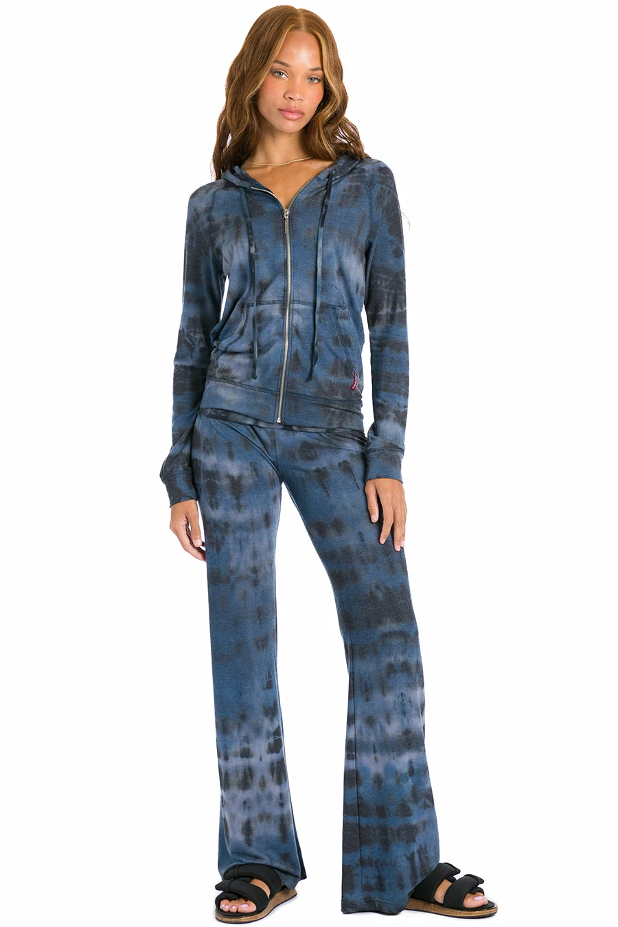 Butter Terry Rolldown Bootleg Flare Sweatpant 6 Butter Terry Rolldown Bootleg Flare Sweatpant - Image 4