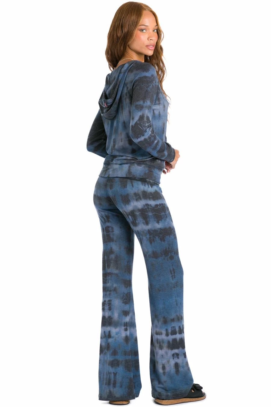 Butter Terry Rolldown Bootleg Flare Sweatpant 7 Butter Terry Rolldown Bootleg Flare Sweatpant - Image 5