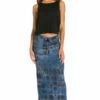 Butter Terry Shirttail Maxi Skirt 1 Butter Terry Shirttail Maxi Skirt -Outlet Hard Tail Forever Store but28 cloud wash 1 1