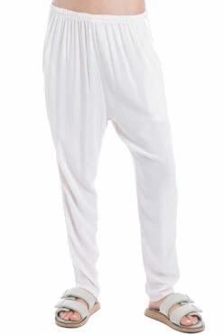 Slouchy Racer Stripe Drop Crotch Pant
