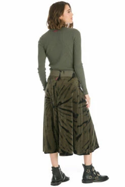 Long Sleeve Ribbed T -Outlet Hard Tail Forever Store cmr02 olive 4