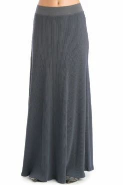 Ribbed Maxi Skirt 12 Ribbed Maxi Skirt -Outlet Hard Tail Forever Store cmr35 onyx 4