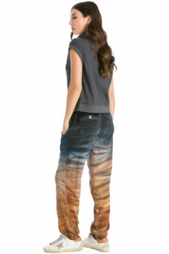 Half Zip Slouchy Ribbed Vest -Outlet Hard Tail Forever Store cmr37 onyx 4