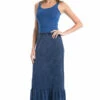 Ruffle Maxi Skirt 1 Ruffle Maxi Skirt -Outlet Hard Tail Forever Store cs132 mineral wash 8 1