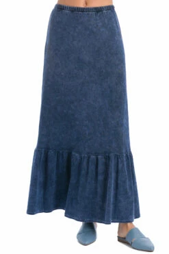 Ruffle Maxi Skirt -Outlet Hard Tail Forever Store cs132 mineral wash 8 3