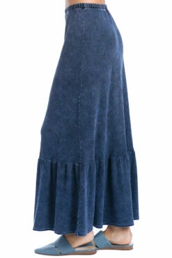 Ruffle Maxi Skirt -Outlet Hard Tail Forever Store cs132 mineral wash 8 4