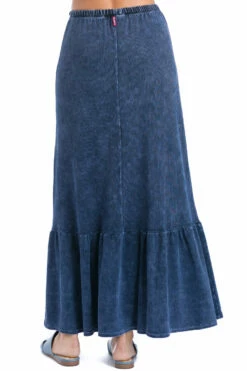 Ruffle Maxi Skirt -Outlet Hard Tail Forever Store cs132 mineral wash 8 5