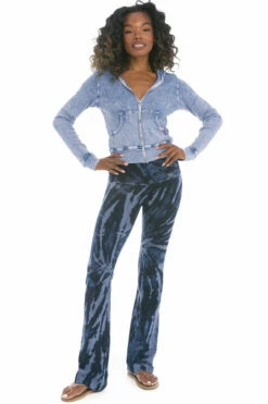 Ribbed Zip-Up Hoodie -Outlet Hard Tail Forever Store cs53 mineral wash 7 14