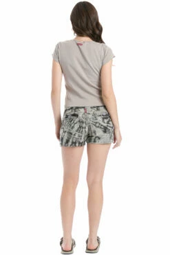 Slouchy Cargo Linen Short -Outlet Hard Tail Forever Store l222 electric mineral wash 6 3