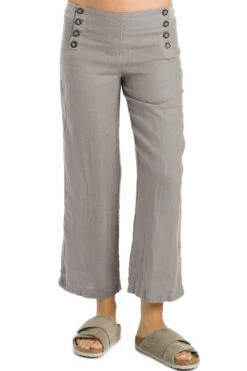 Sailor Crop Linen Pant