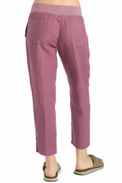 Slim Crop Linen Pant -Outlet Hard Tail Forever Store l246 crush 3