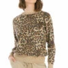 Leopard Weekend Sweatshirt 1 Leopard Weekend Sweatshirt -Outlet Hard Tail Forever Store leoft12 camel 1