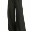 Heavy Linen Rolldown Sweeper Pant -Outlet Hard Tail Forever Store lino02 black 1