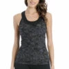Lotus Lace Asana Tank With Bra 2 Lotus Lace Asana Tank With Bra -Outlet Hard Tail Forever Store lot11 black 1