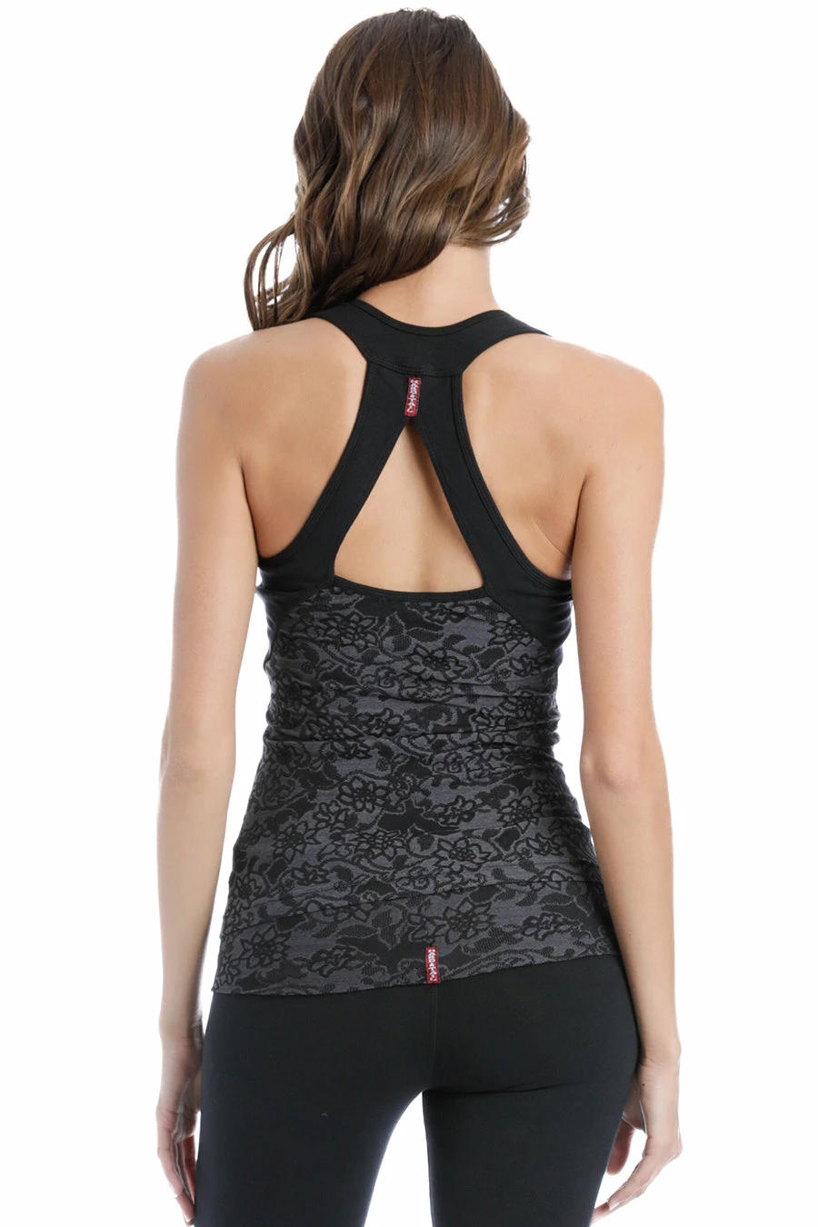 Lotus Lace Asana Tank With Bra 4 Lotus Lace Asana Tank With Bra - Image 2