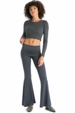 Contour Rolldown Hippie Chick Flare Pant 14 Contour Rolldown Hippie Chick Flare Pant -Outlet Hard Tail Forever Store mj37 onyx 6