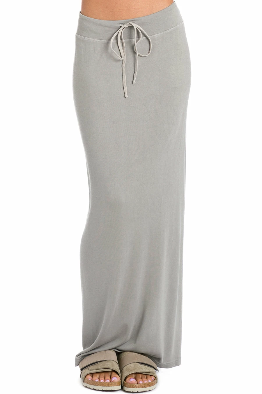 Luxe Drawstring Easy Fit Column Skirt 5 Luxe Drawstring Easy Fit Column Skirt - Image 3