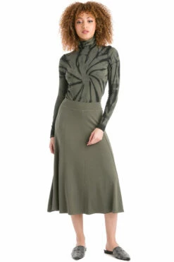 Luxe Princess Panel Midi Skirt