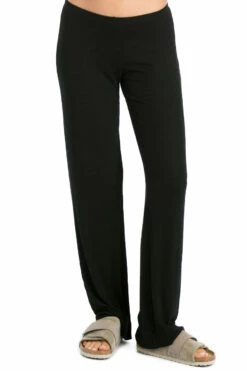 Pull-On Rayon Rib Sweatpant 10 Pull-On Rayon Rib Sweatpant -Outlet Hard Tail Forever Store rr1a black 2