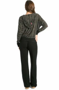 Pull-On Rayon Rib Sweatpant 12 Pull-On Rayon Rib Sweatpant -Outlet Hard Tail Forever Store rr1a black 5