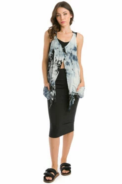 Racer Back Wrap Tank Vest