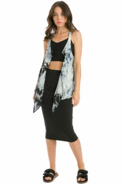 Racer Back Wrap Tank Vest -Outlet Hard Tail Forever Store rv08 lightning iceberg 3 4