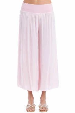 Flat Waist Boho Capri