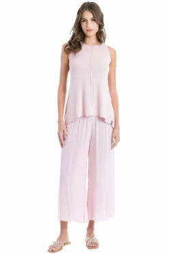 Flat Waist Boho Capri -Outlet Hard Tail Forever Store rv38 cameo pink 4