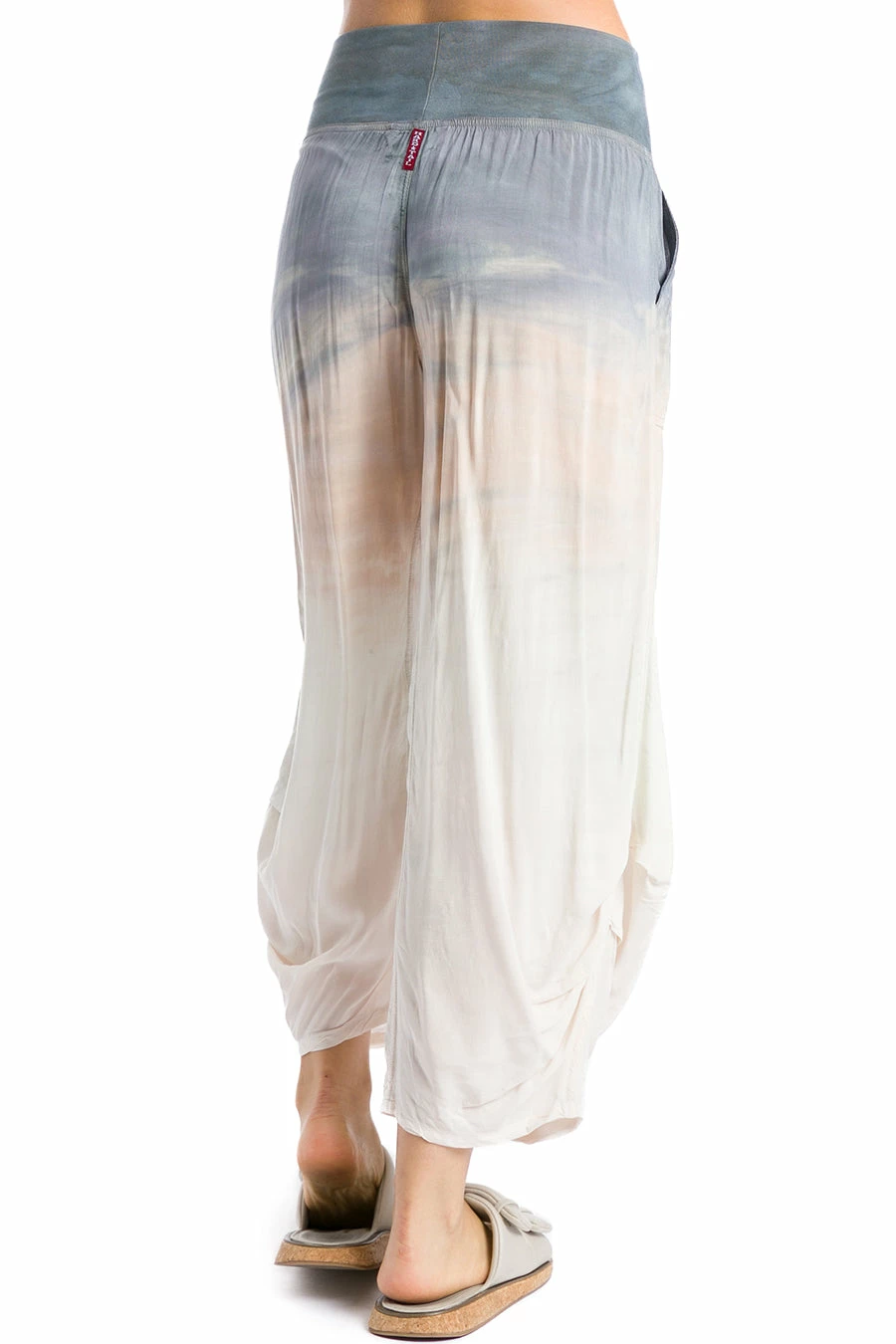 Side Pleat Crop Pant 4 Side Pleat Crop Pant - Image 2