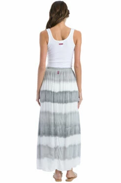 Boho Full Maxi Skirt -Outlet Hard Tail Forever Store rv69 antique dip dye 1 3
