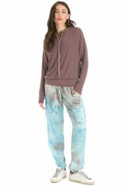 Classic Racer Satin Jogger -Outlet Hard Tail Forever Store sat06 ice wash 1 4