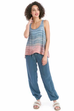 Satin Swing Tank -Outlet Hard Tail Forever Store sat11 rainbow horizon 91 4