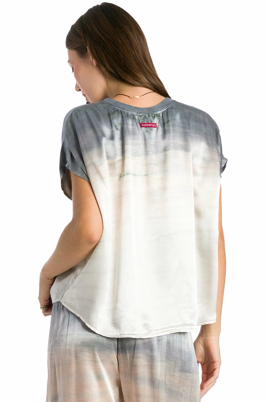 Satin Asymmetric Tuck-It Top 4 Satin Asymmetric Tuck-It Top - Image 2