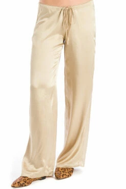 Satin Drawstring Pant