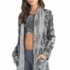 Slouchy Sherpa Cardigan 2 Slouchy Sherpa Cardigan -Outlet Hard Tail Forever Store she02 kaleidoscope wash 1 1