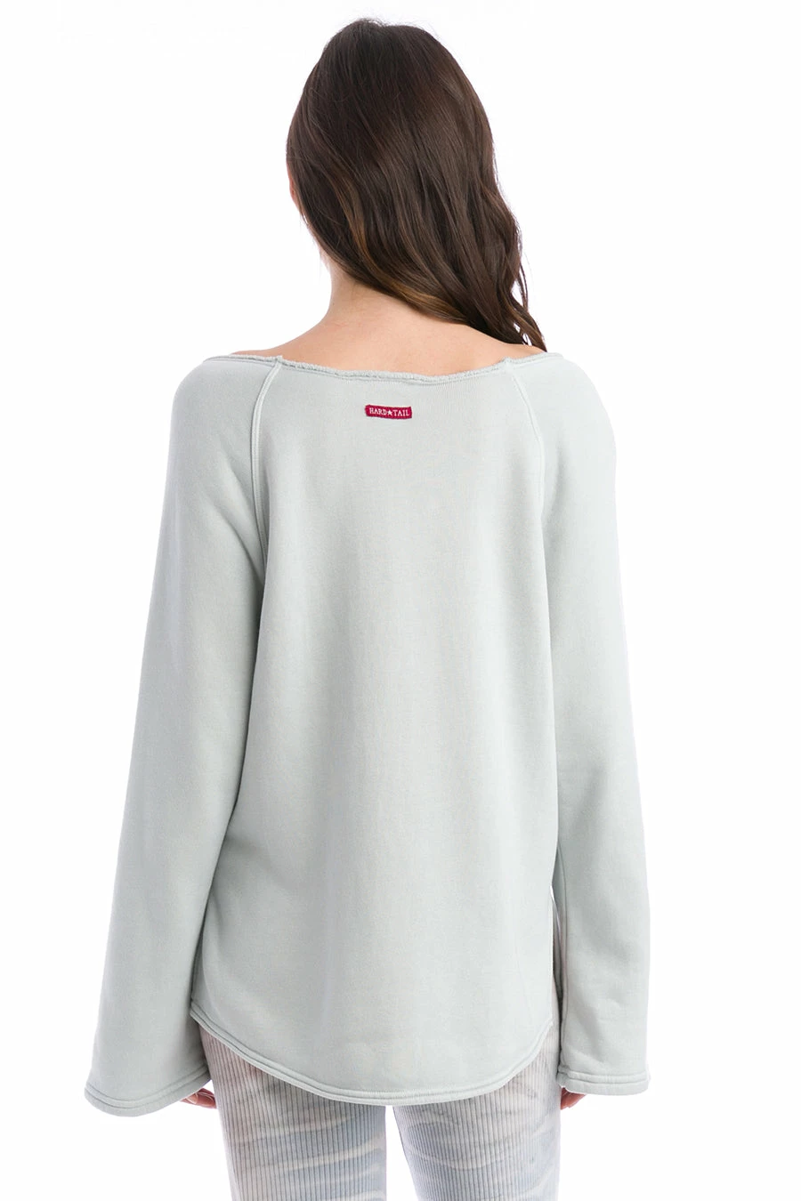 Long Sleeve Raglan Sherpa Sweatshirt 4 Long Sleeve Raglan Sherpa Sweatshirt - Image 2