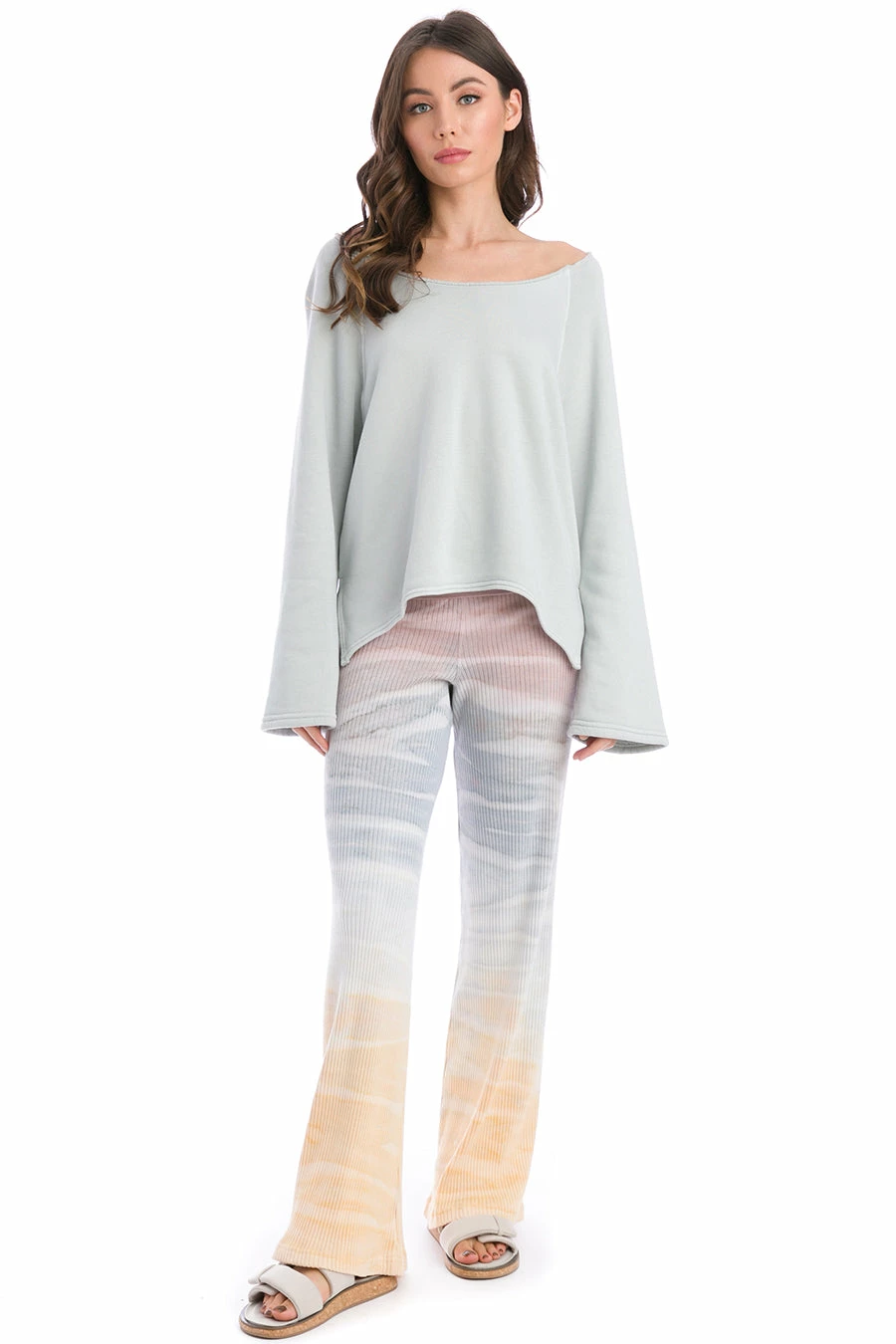 Long Sleeve Raglan Sherpa Sweatshirt 6 Long Sleeve Raglan Sherpa Sweatshirt - Image 4